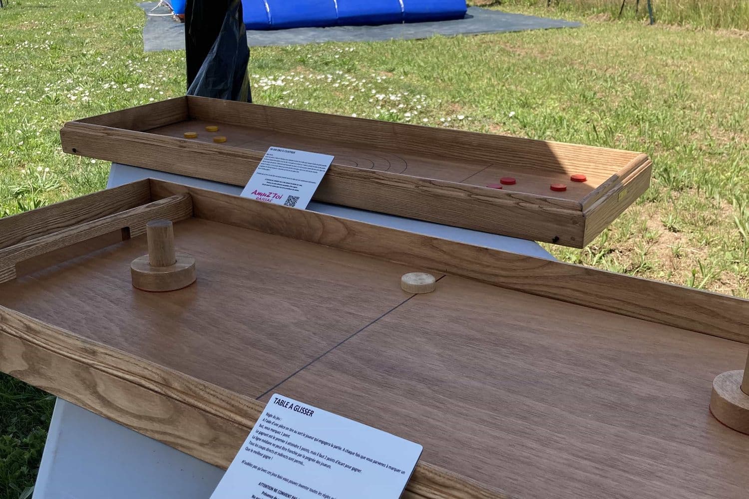 LA TABLE A GLISSER